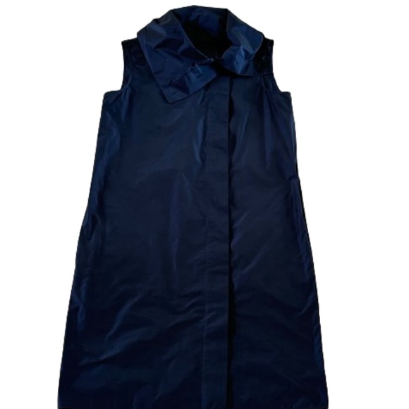 COS Sleeveless Navy Button Front Shift -Sz 4 - Picture 11 of 11